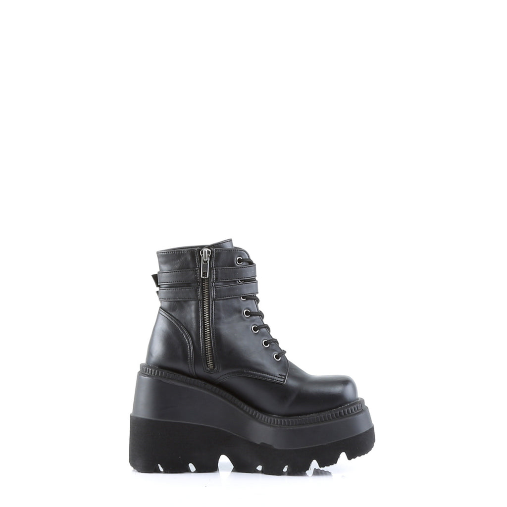 SHAKER-52 Black Vegan Leather
