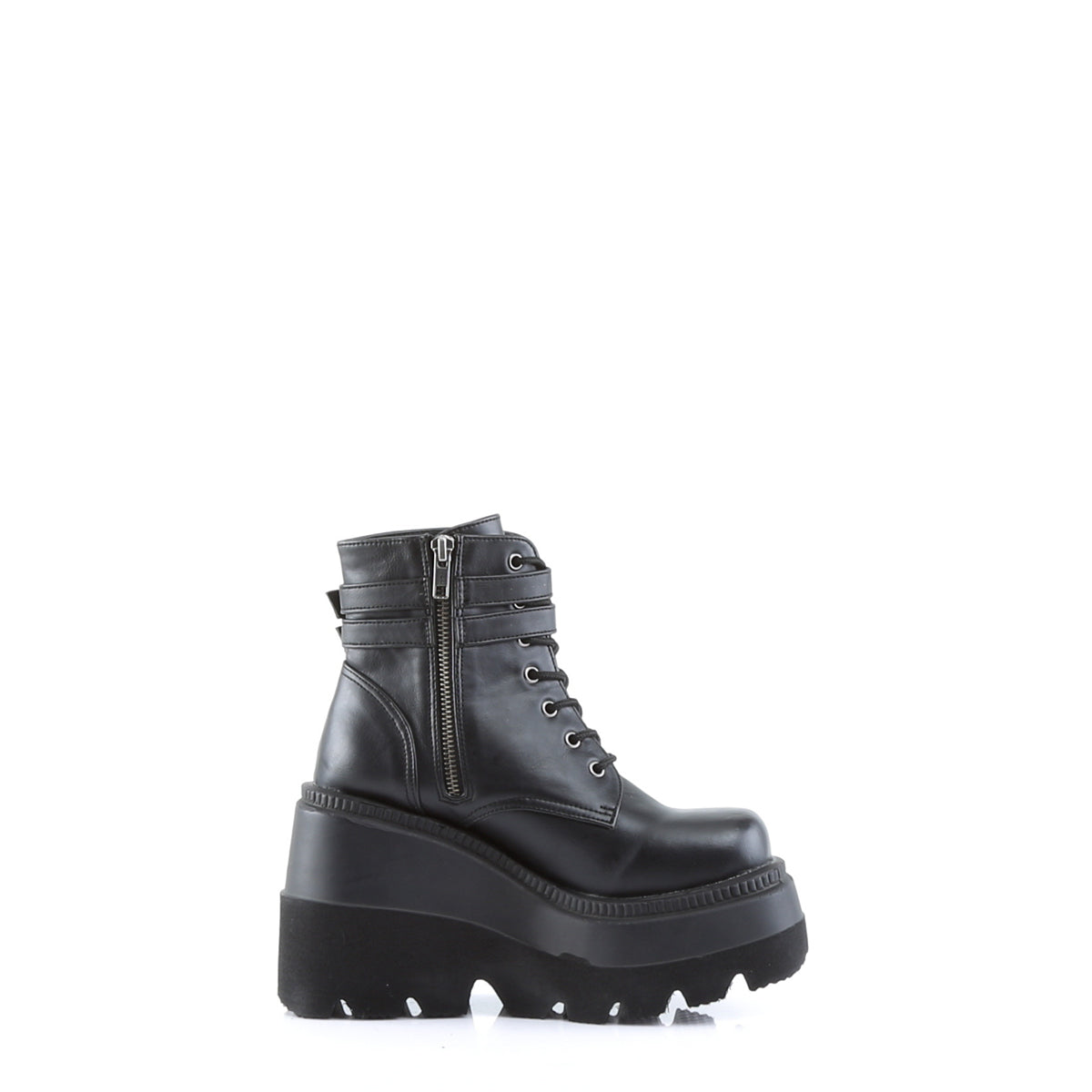 SHAKER-52 Black Vegan Leather