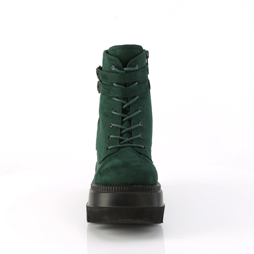 SHAKER-52 Emerald Vegan Suede