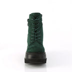 SHAKER-52 Emerald Vegan Suede