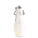 SHAKER-52 White Vegan Leather