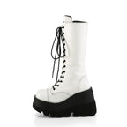 SHAKER-72 White Vegan Leather