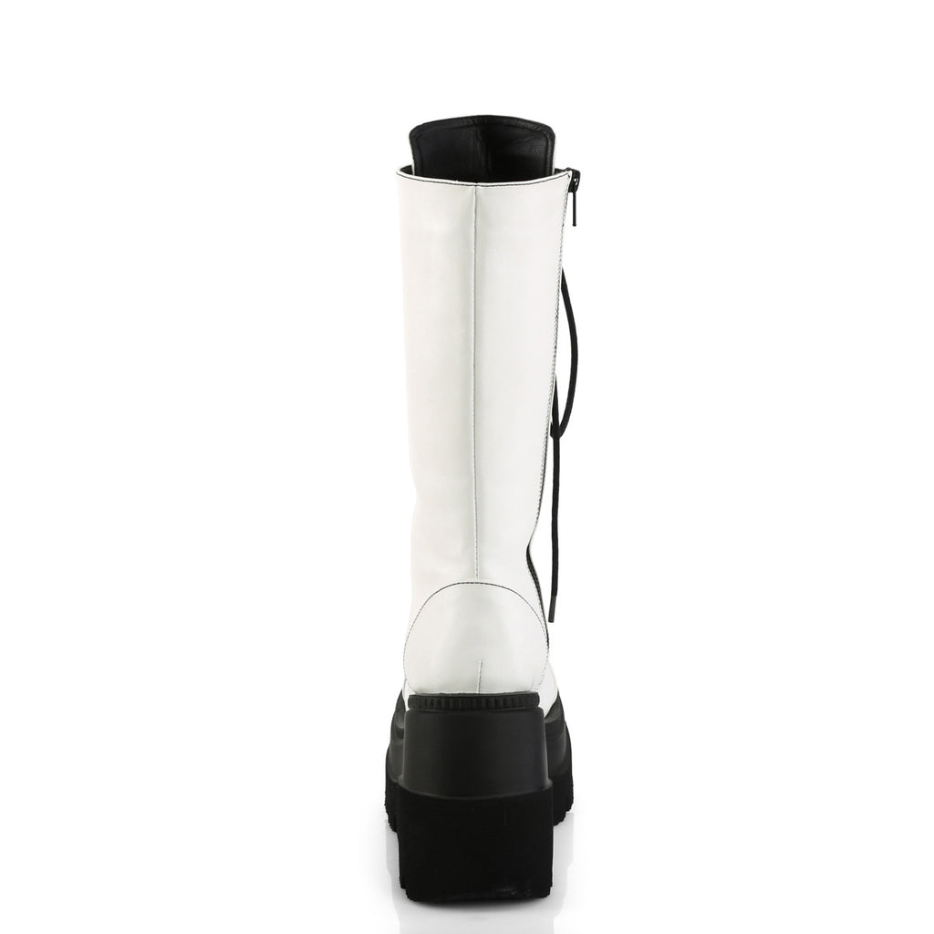 SHAKER-72 White Vegan Leather