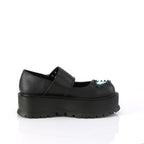 Demonia SLACKER-25 Black Platform Heels