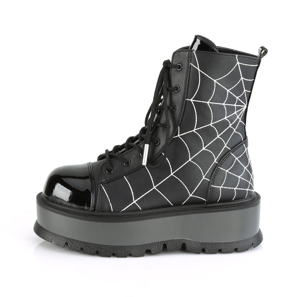 SLACKER-88 Black Vegan Leather
