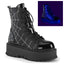 SLACKER-88 Black Vegan Leather