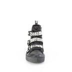 Demonia SNEEKER-225 Black Sneakers