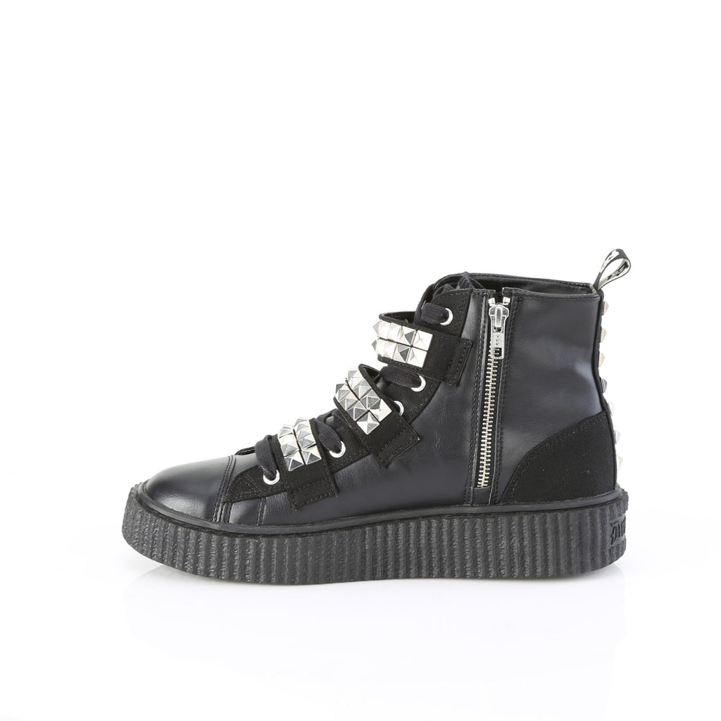 Demonia SNEEKER-225 Black Sneakers