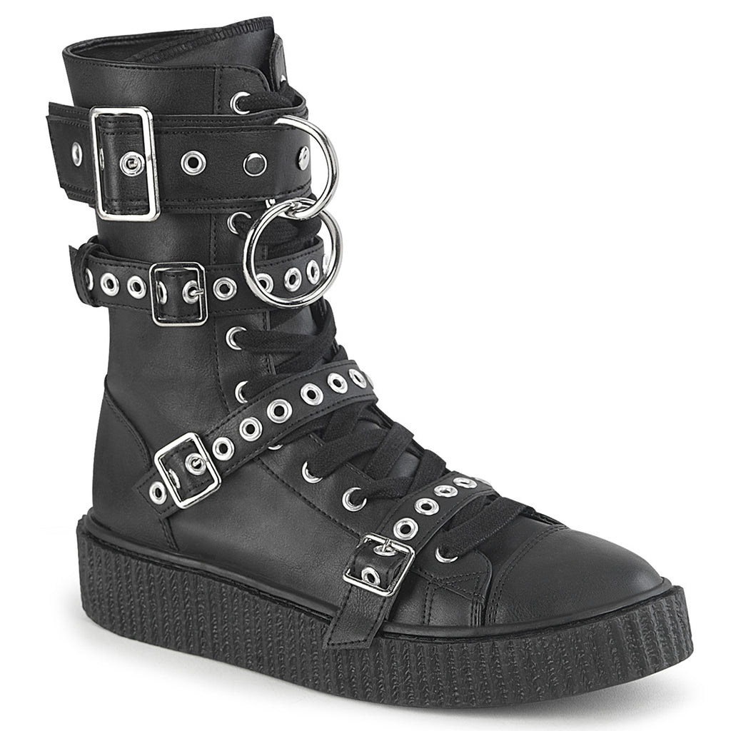 Demonia SNEEKER-320 Black Sneakers