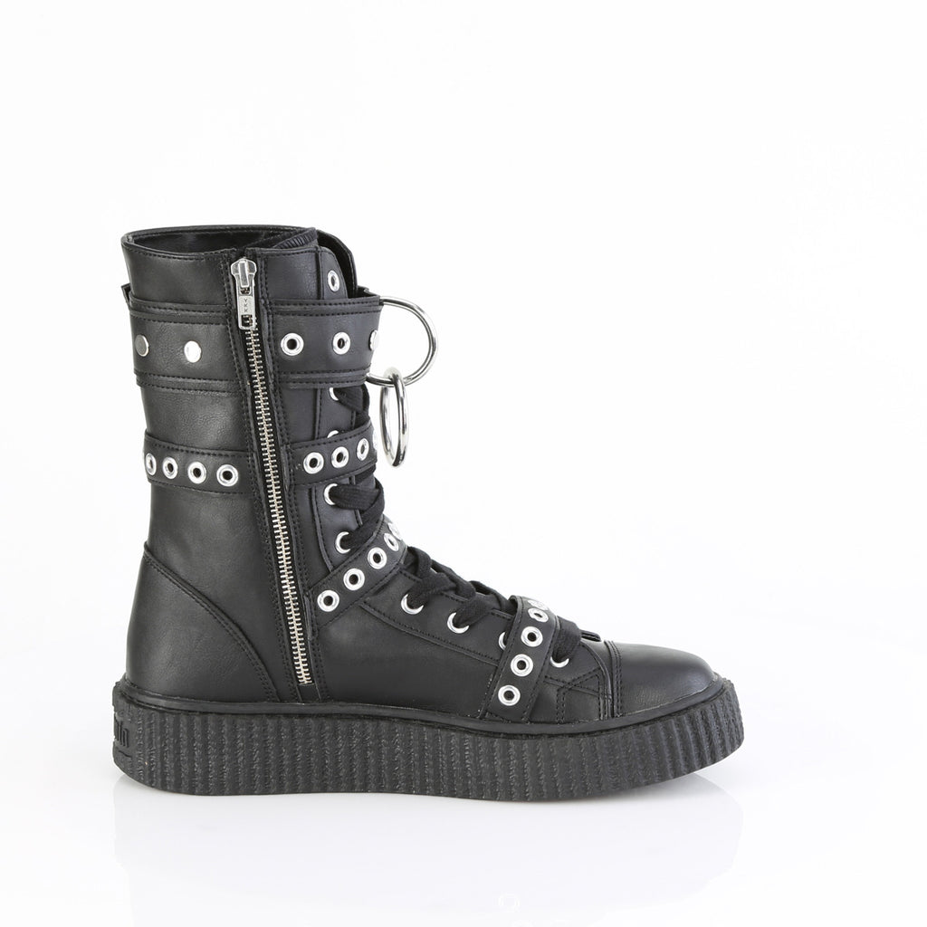 Demonia SNEEKER-320 Black Sneakers