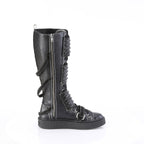Demonia SNEEKER-410 Black Knee-High Boots
