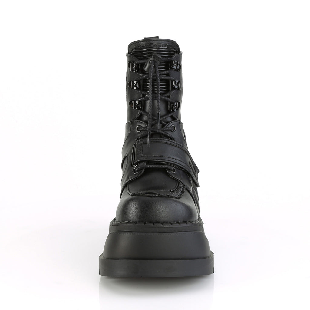 STOMP-13 Black Vegan Leather