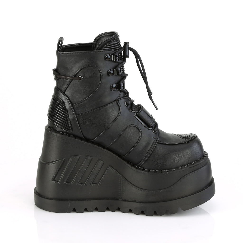 STOMP-13 Black Vegan Leather