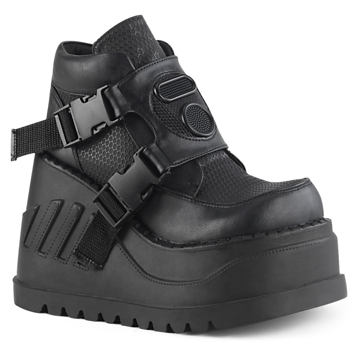 STOMP-15 Black Vegan Leather Main image