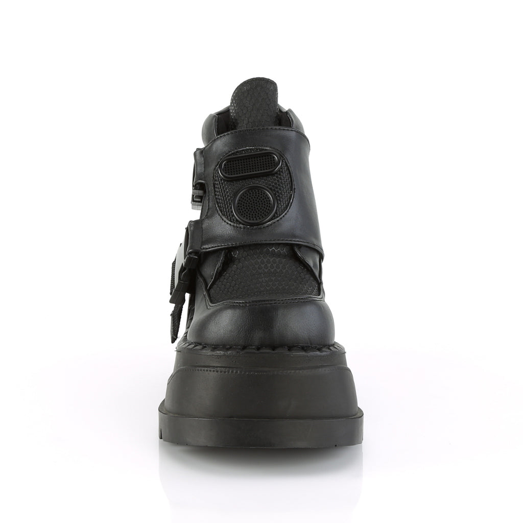 STOMP-15 Black Vegan Leather