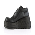 STOMP-15 Black Vegan Leather