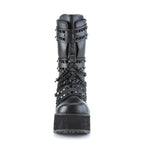 Demonia TRASHVILLE-138 Black Knee-High Boots