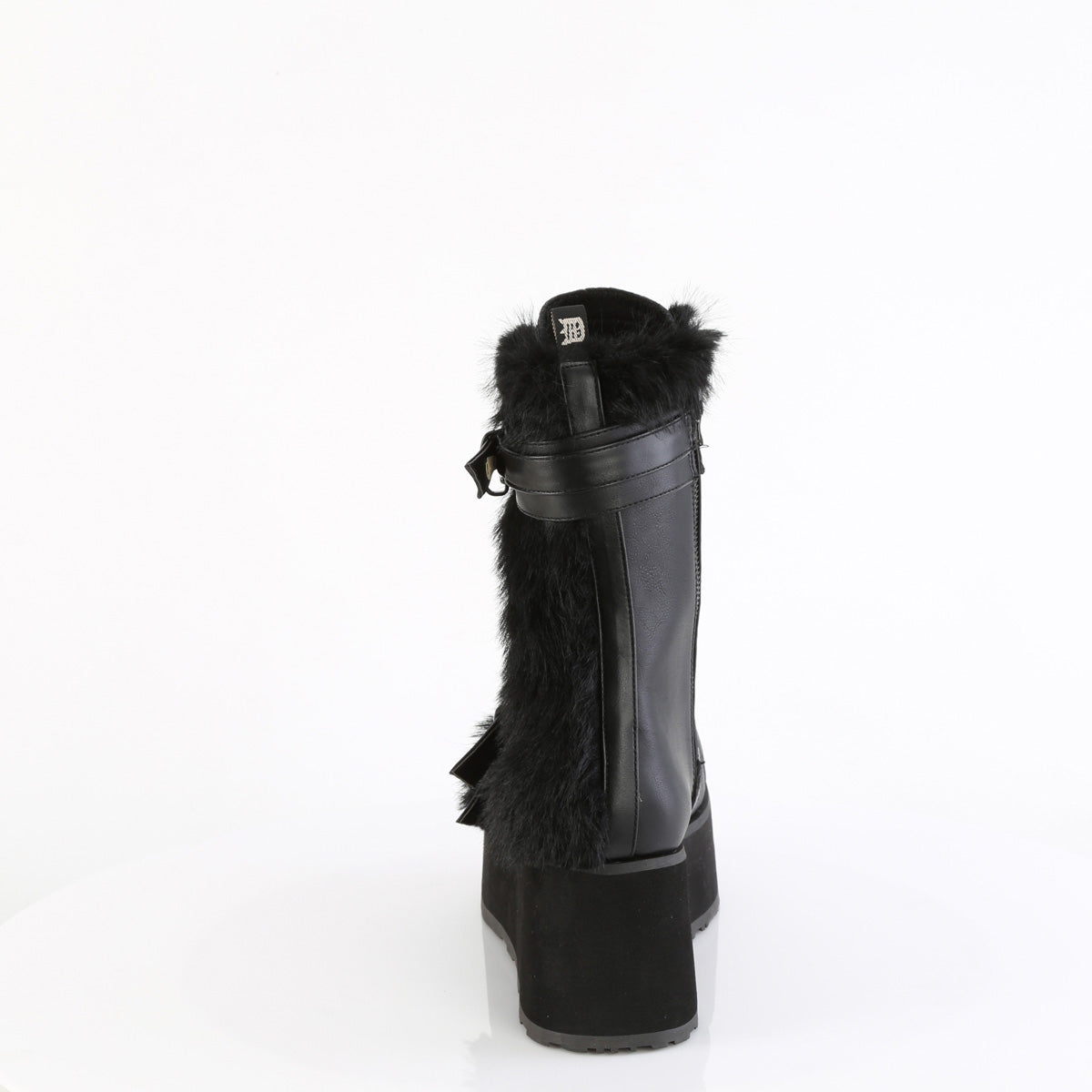 Demonia TRASHVILLE-218 Black Knee-High Boots