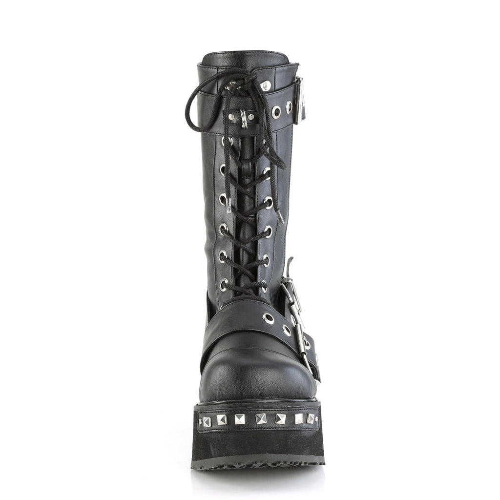 TRASHVILLE-250 Black Vegan Leather