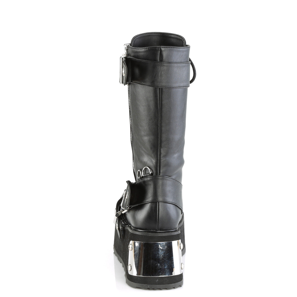 TRASHVILLE-250 Black Vegan Leather