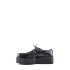 V-CREEPER-502 Black Vegan Leather