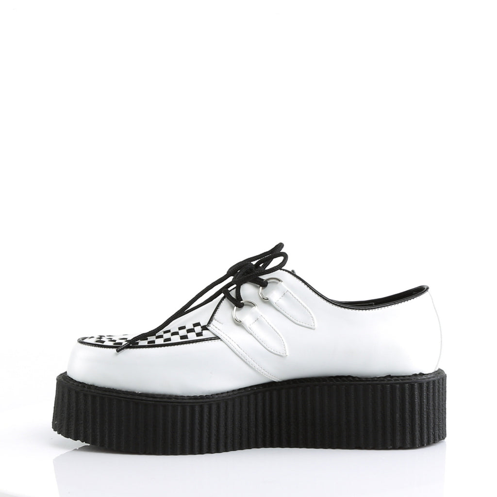Demonia V-CREEPER-502 White Creepers