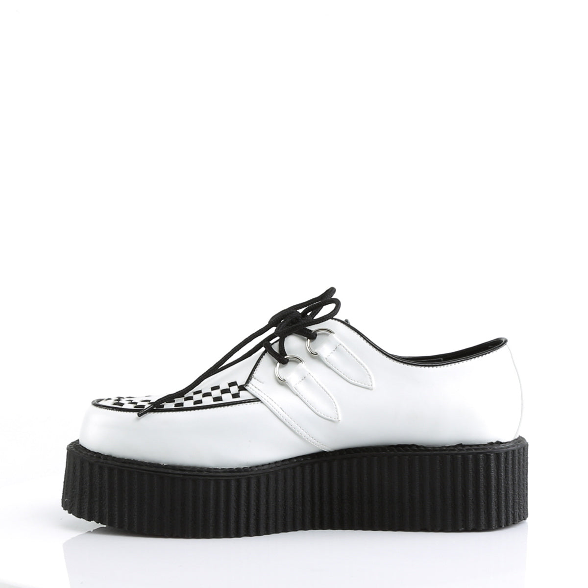 Demonia V-CREEPER-502 White Creepers