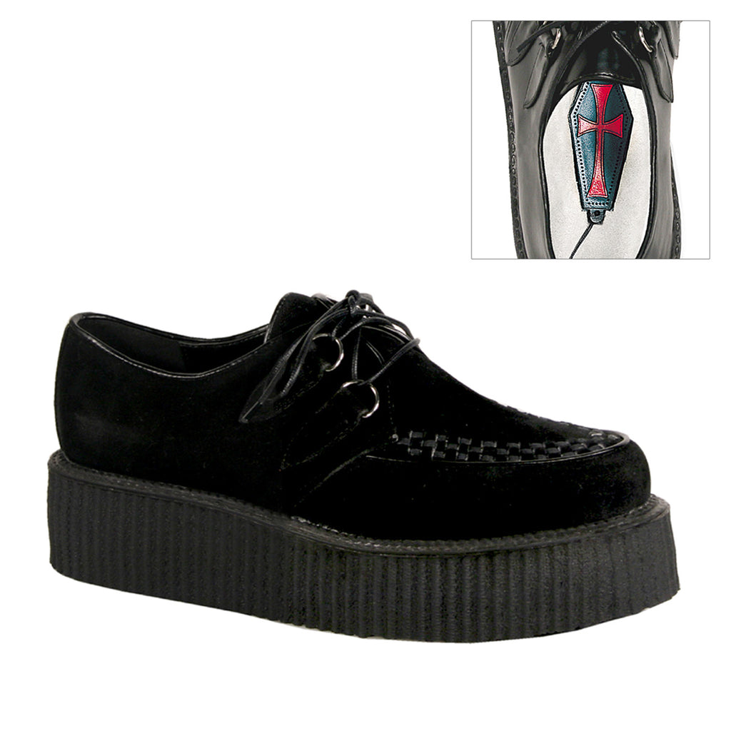 V-CREEPER-502S Black Suede