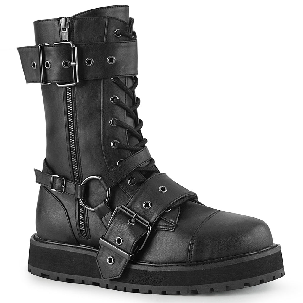 VALOR-220 Black Vegan Leather