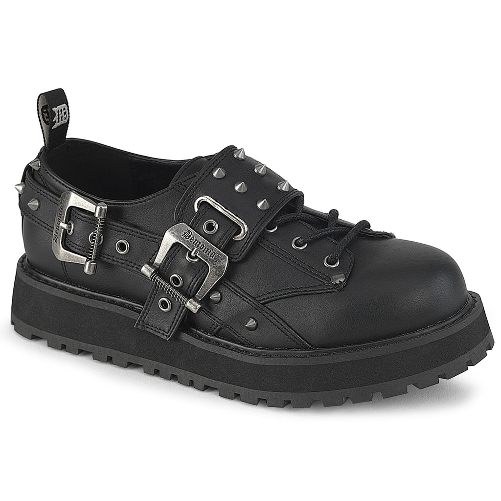 VALOR-38 Black Vegan Leather