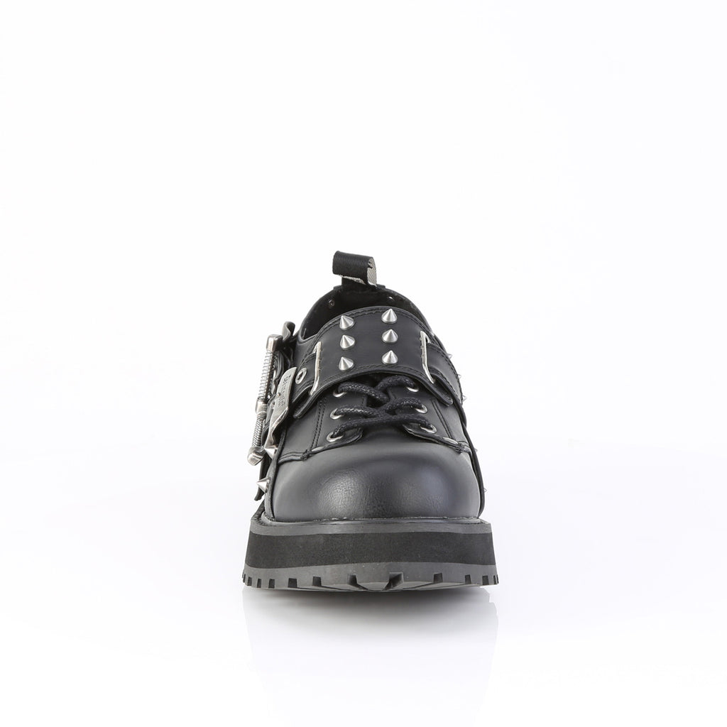 VALOR-38 Black Vegan Leather