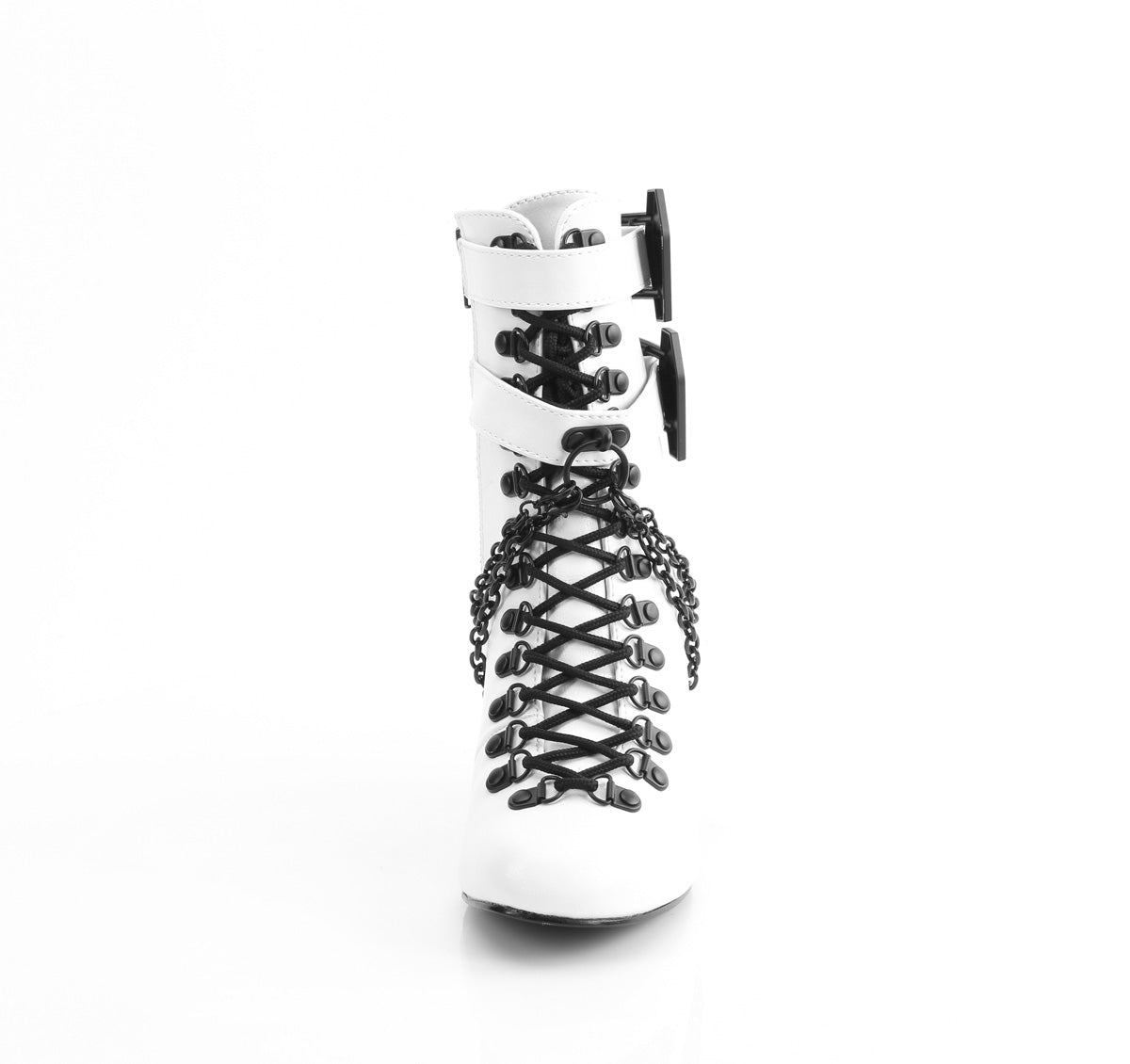 VIVIKA-128 White Vegan Leather Secondary image