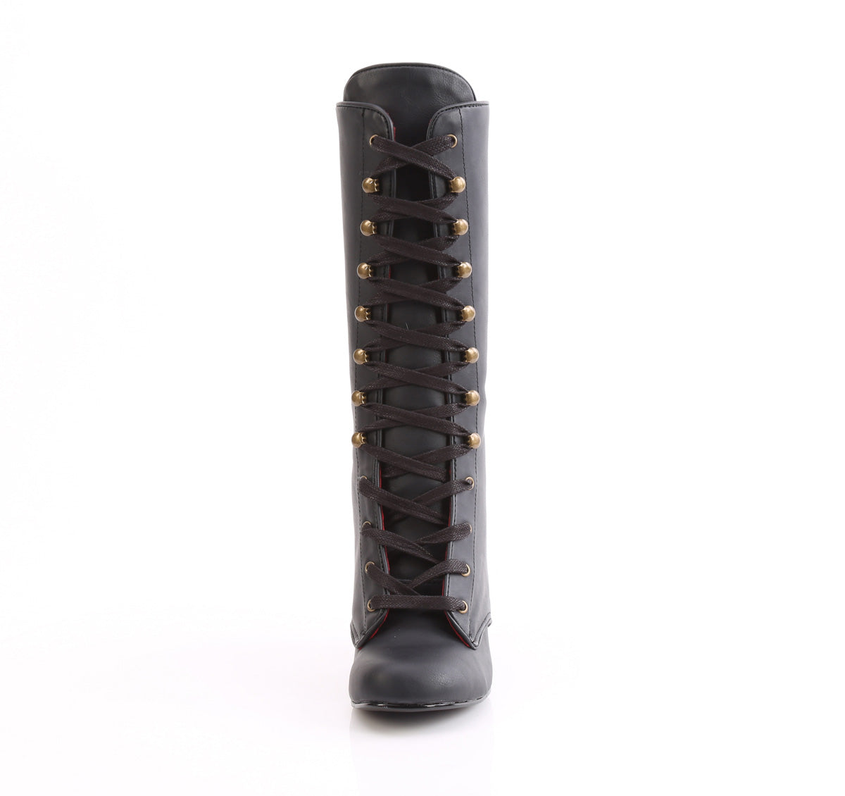 VIVIKA-205 Black Vegan Leather