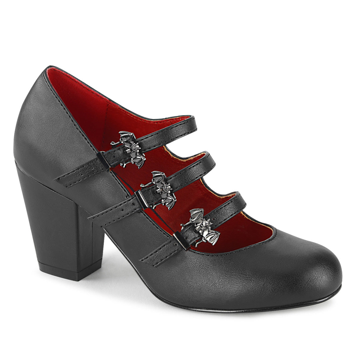 VIVIKA-38 Black Vegan Leather Main image