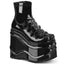 Demonia WAVE-110 Black Ankle Boots