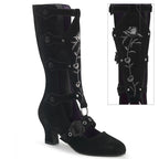 WHIMSY-118 Black Suede