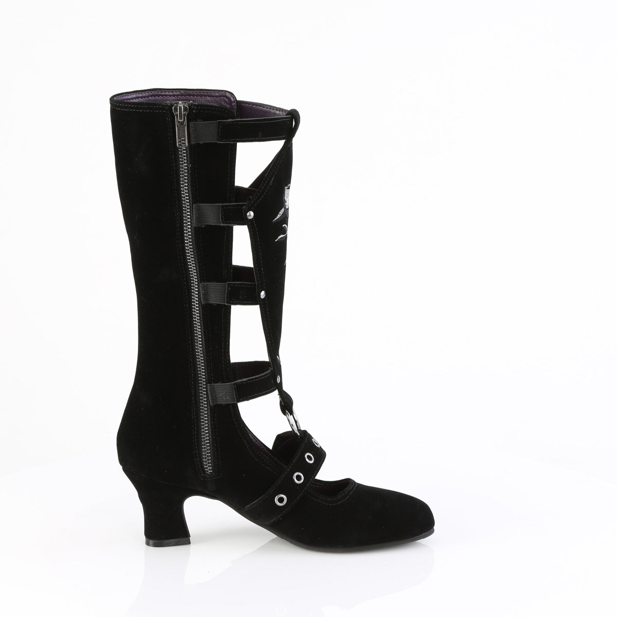 WHIMSY-118 Black Suede
